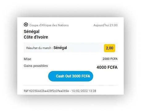 cashout Betclic