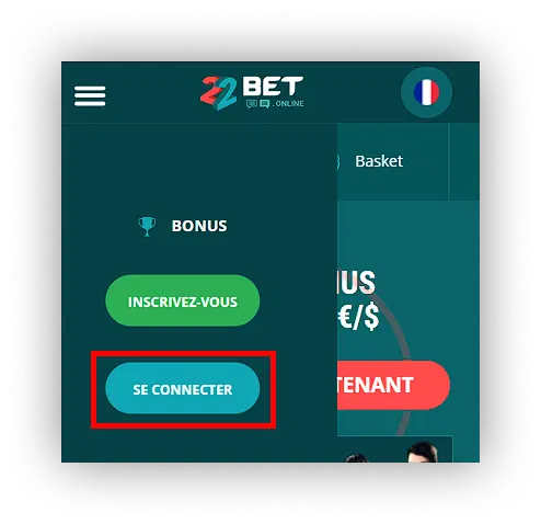 connexion 22bet