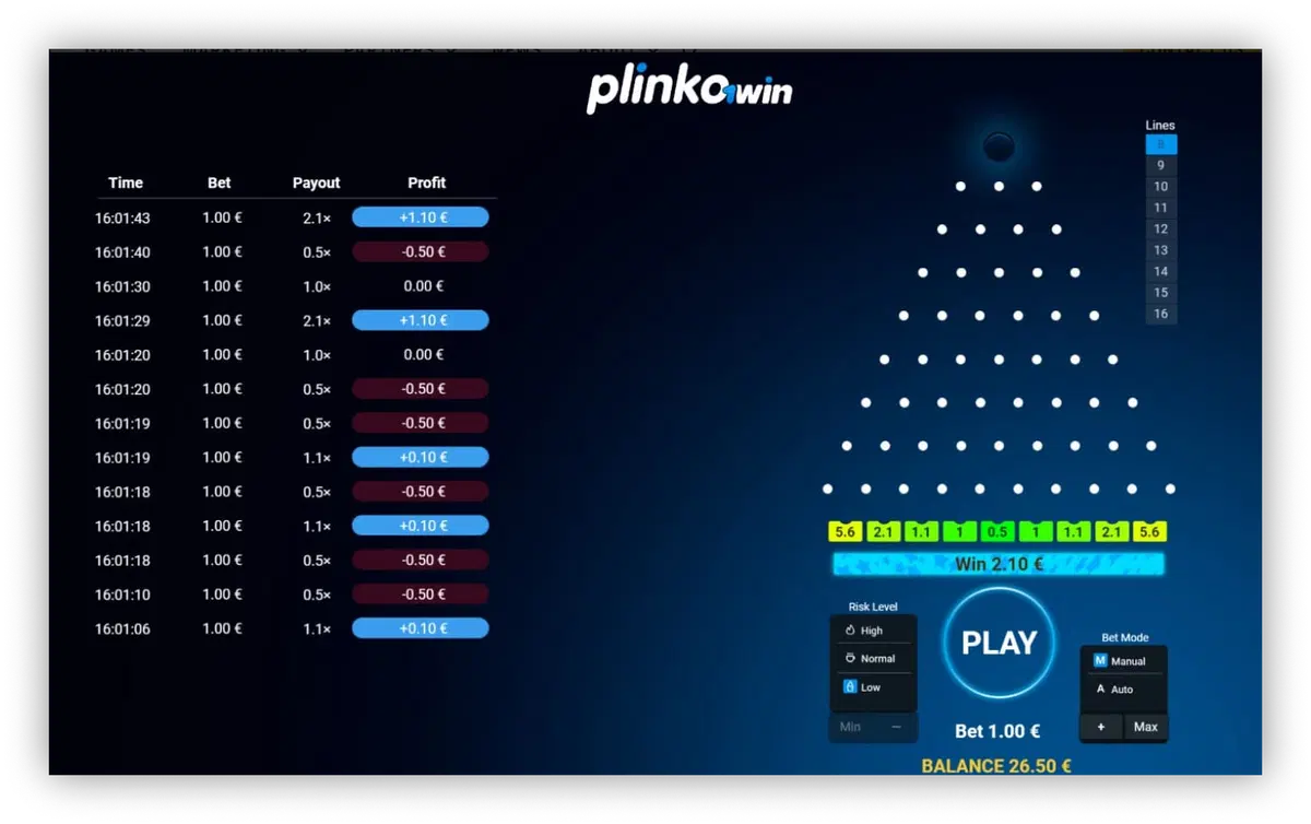 version demo plinko 1win