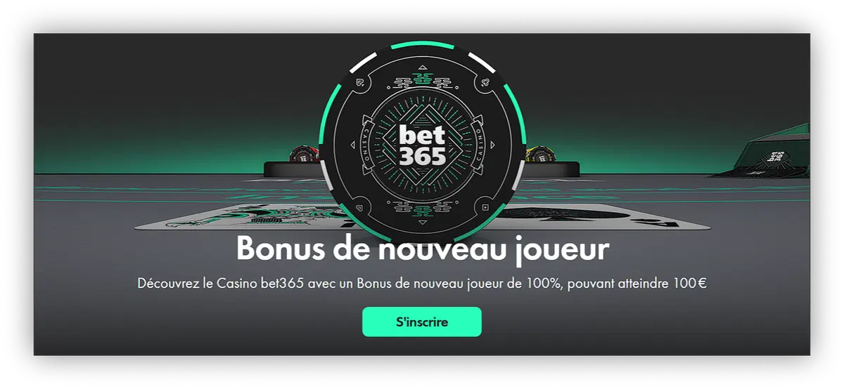 bonus de bienvenue casino bet365