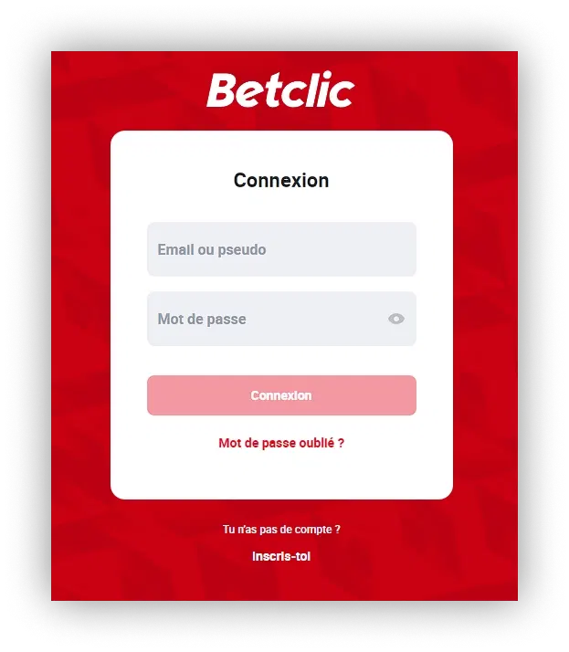 Betclic connexion