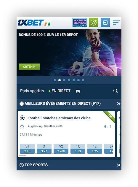 1xbet mobile site