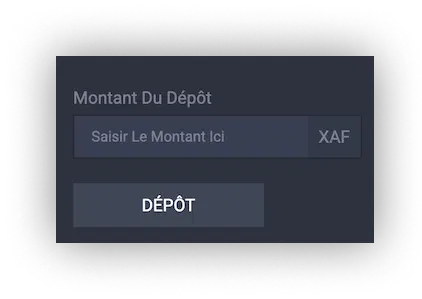 montant du depot moov money