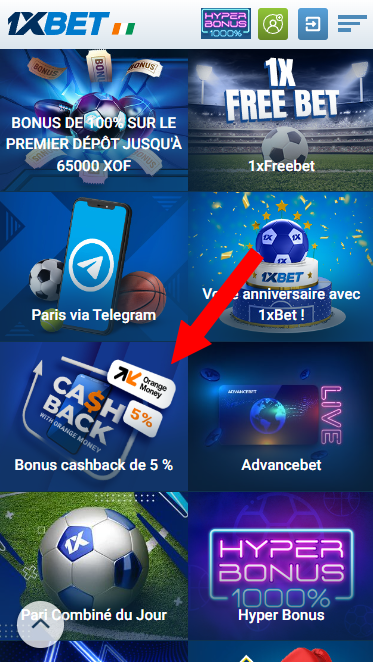 cashback 1xbet