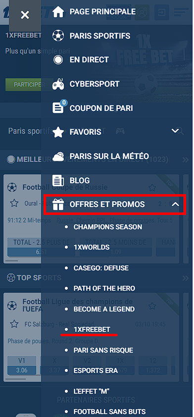 freebet 1xbet