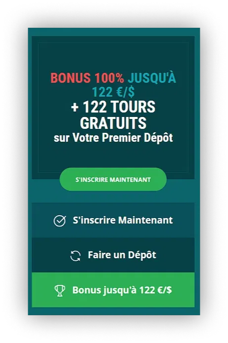 22bet bonus 100%