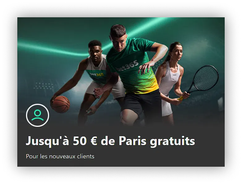 Bonus de bienvenue Bet365