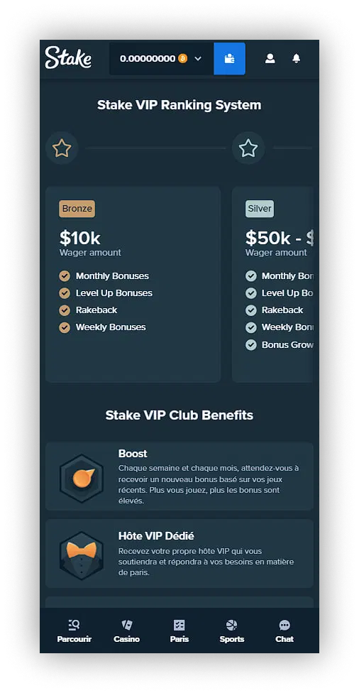 Stake VIP Club