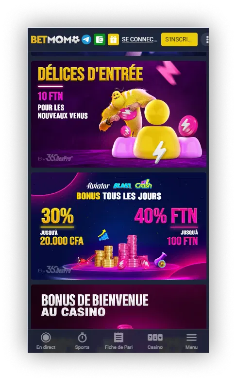 Casino Bonuses Betmomo