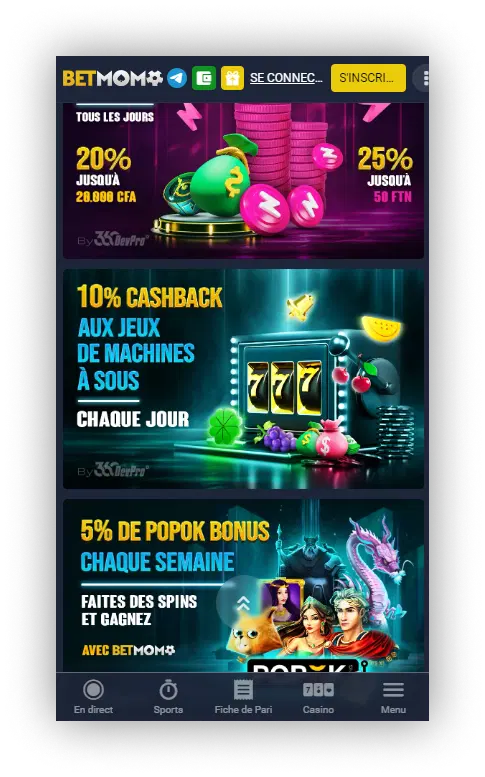 Casino Bonuses Betmomo