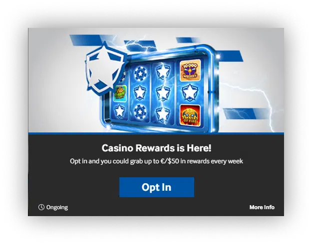 Casino Rewards is Here Bonus Betway