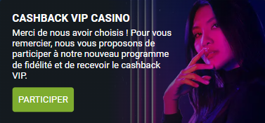 Cashback VIP Casino