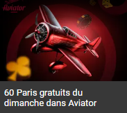 60 Paris gratuits du dimanche dans Aviator